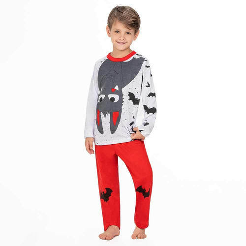 Pijama Transilvania Niño Camibuso Pantalon Infantil 
