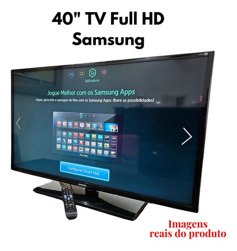 Tv Smart Samsung Led Fullhd Com Wifi 40 Polegadas