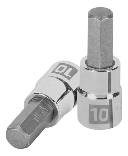 Dado De Punta Hexagonal 10mm Cuadro 3/8 Truper