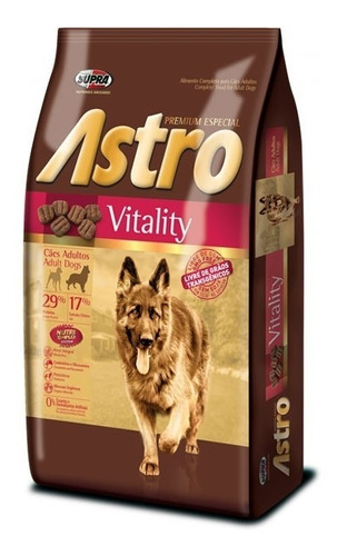 Astro Vitality Adulto Perros De Trabajo 15 Kg Con Regalo