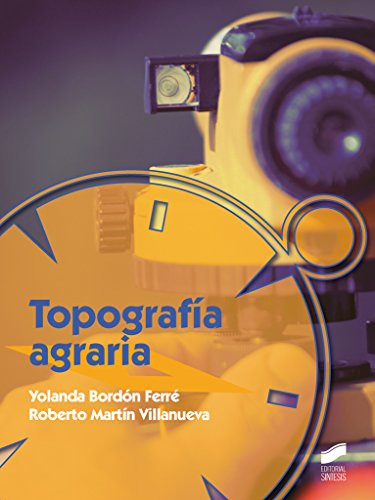 Libro Topografía Agraria De Yolanda Bordón Ferré Roberto Mar