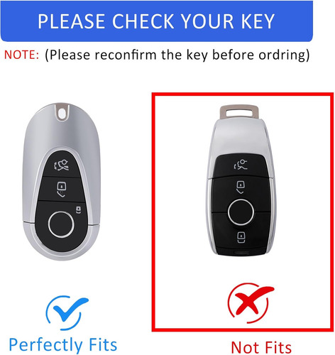 Funda Para Llavero Con Llavero Para Benz C S Glc Eqe Eqs 300