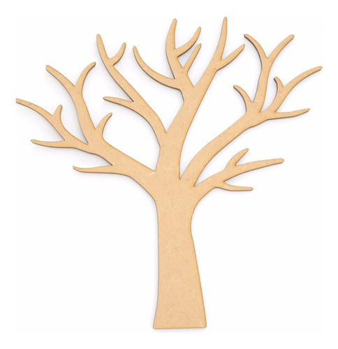 Formitas Formas Madera Arbol Arbolito Otoño 15cm X10uni