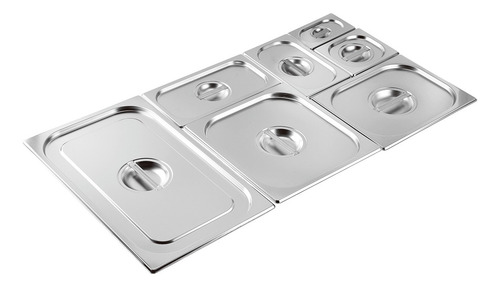 Imagen 1 de 3 de Tapa Cuba Gastronomica Gn 1/1 Acero Inox Goldsky