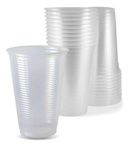 Copo Plástico Descartável Para Água 200ml - 500 Unidades Cor Transparente