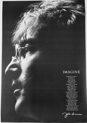 Poster John Lennon Imagine Nuevo Laser Rock