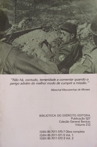 O Marechal Mascarenhas De Morais E Sua Epoca,feb,fab, Ww2,v2 (Usado)