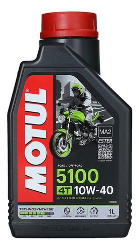 Aceite 5100 Motul 4t 10w40 Semi Sintetico