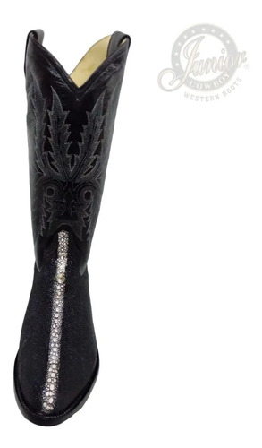 Bota Vaquera Mantarraya Con Detalle Juniorcowboy!! | Envío gratis