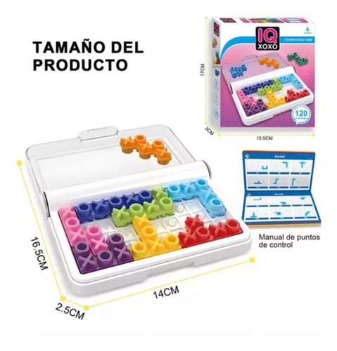 Juego De Mesa Iq Xoxo Pensamiento Lógico Juego Inteligente