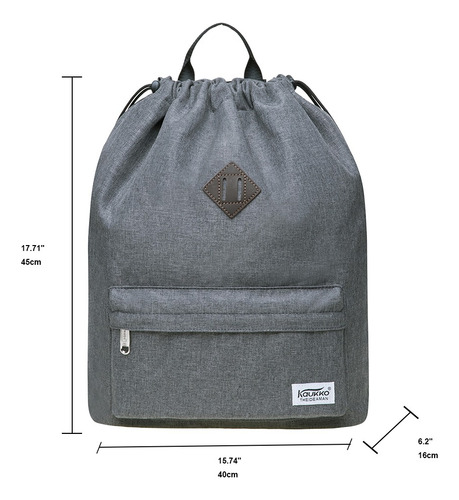 Nueva Bolsa De Lona Con Cordón, Mochila Deportiva Oxfor De K