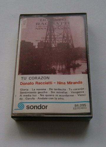 Donato Racciatti - Nina Miranda (cassette Ed. Uruguay)