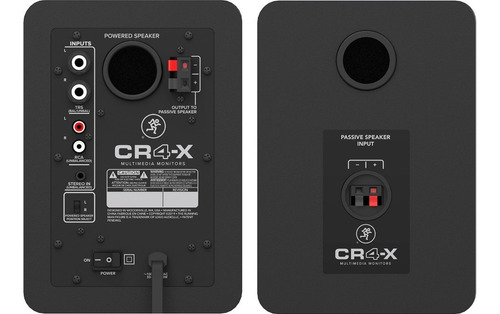 Monitores Estudio Mackie Cr4-x Par Multimedia 50w - Oddity