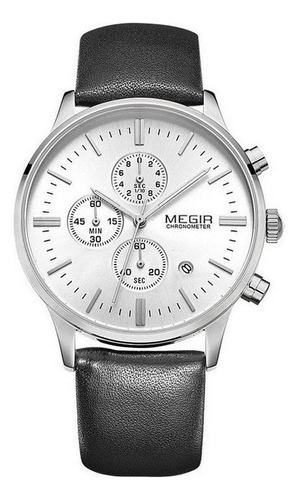 Reloj Cronógrafo De Moda Megir 2011m Con Calendario