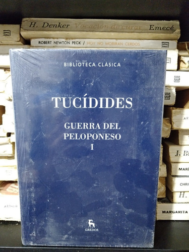 Tucidides - 1 Guerra Del Peloponeso - Ed Gredos / Libertador