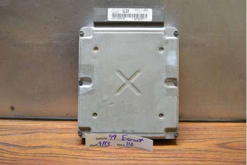 1999 Ford Escort Engine Control Module Oem Xs4f12a650ra  Tty