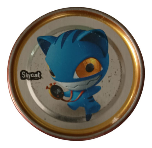 Tazo Funki Punky Extremo 39 Metalix Silver Skycat (Usado)