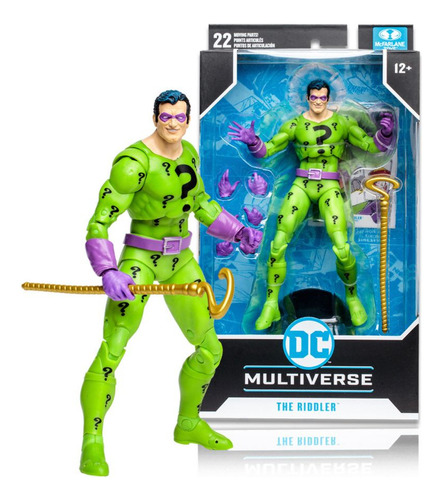 Mcfarlane The Riddler/o Charada (dc Classic) - Dc Multiverse