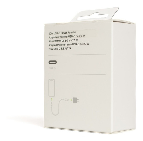 Cargador iPhone 12 Pro Max Carga Rápida 20w Usb-c Original