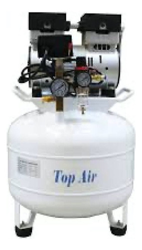 Compresor de aire eléctrico Top Air 30L 30L 1hp 220V blanco