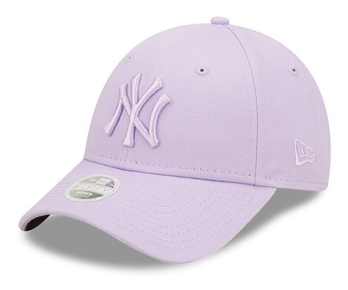 New Era Gorra N Y Yankees Ess 9forty Ajustable Mujer Morado