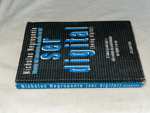 Ser Digital - Nicholas Negroponte - Atlantida (Usado)