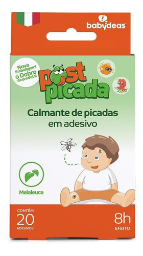 Adesivo Calmante Para Picadas De Insetos 20 Un Babydeas