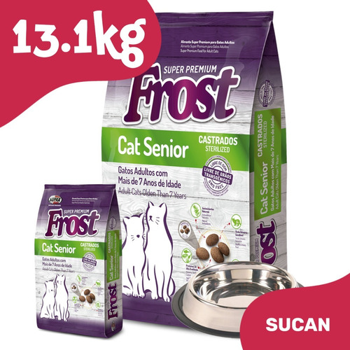 Alimento Gato Frost Cat Senior 10,1 Kg + Promo!