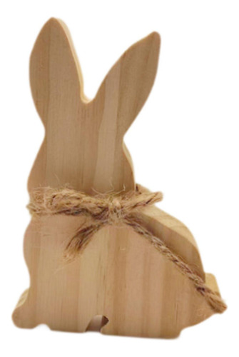 Señal De De Madera, Centro De Mesa De Mesa De Conejo Sin
