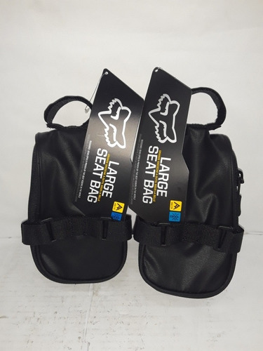 Bolso Para Asiento De Bicicletas Fox Negro