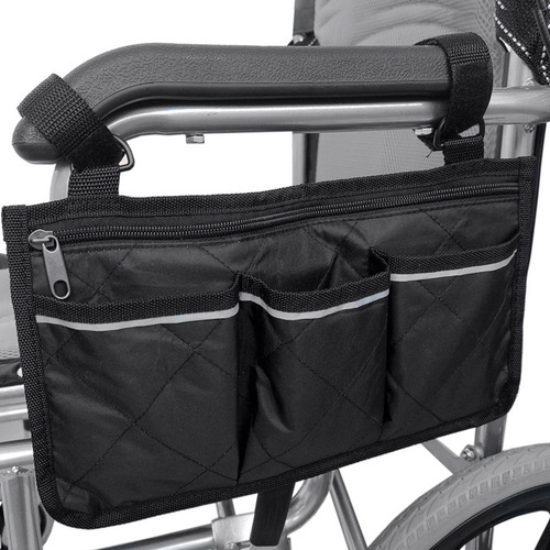 Bolsa De Almacenamiento Lateral Para Silla De Ruedas, Reposa