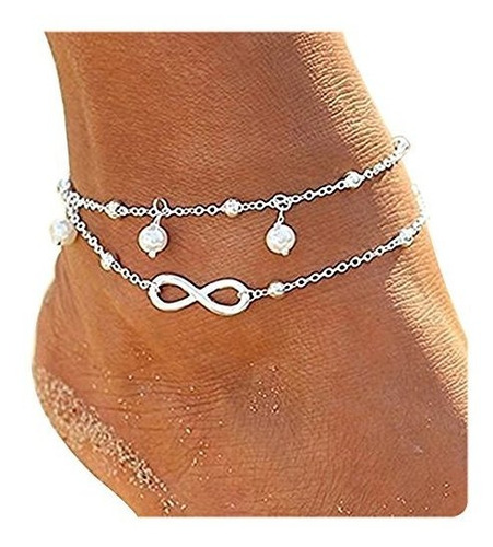 Anklet Infinity Love - Regalo Playa Mujer