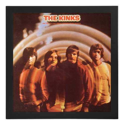 Quadro Lp The Kinks Capa Do Disco De Vinil Album