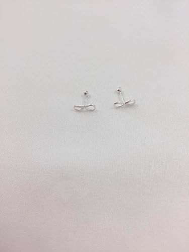 Aretes De Plata Infinito