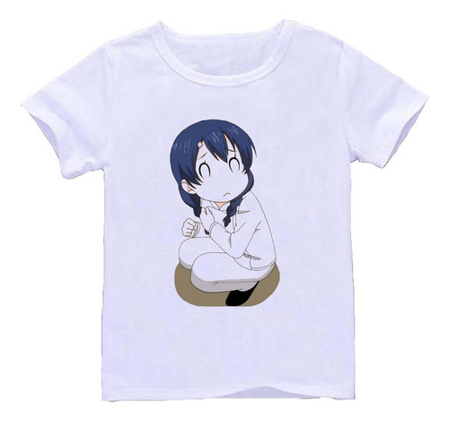 Remera Blanca Adultos Food Wars Shokugeki No Soma R207