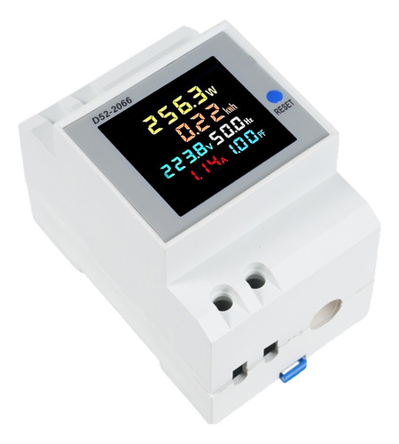 Medidor Elétrico Multifuncional D52-2066 6 Em 1 Digital