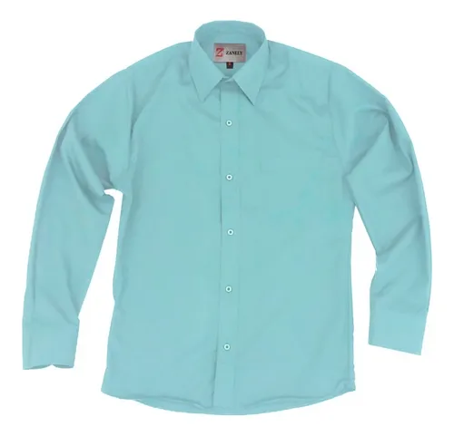 Camisa verde menta sale