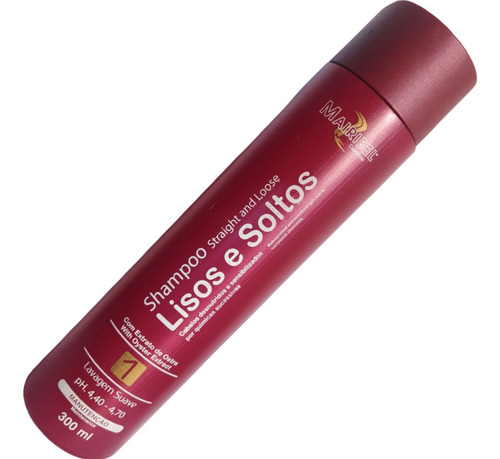 Shampoo Capilar Manutenção Lisos E Soltos 300ml Mairibel Nº1
