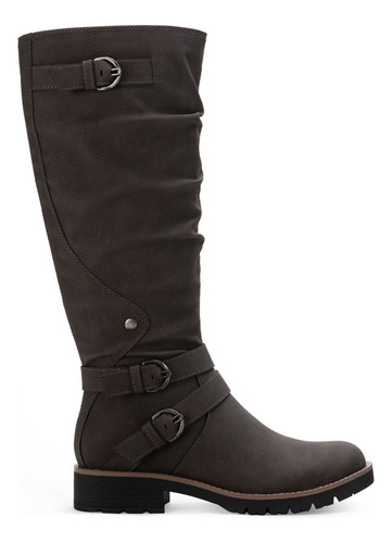 Botas Altas Para Mujer Sun Stone Brinley Gris