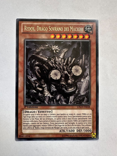 Redox, Dragon Ruler Of Boulders Rara Yugioh