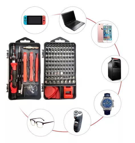 Juego De Destornilladores Precisión Screwdriver 115 En 1