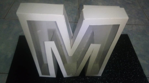 Imagen 2 de 8 de Cajas De Letras Con Visor De Acetato