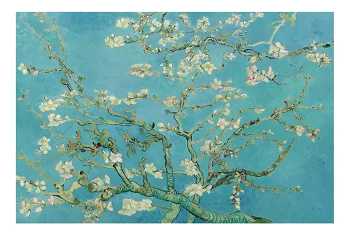 Vinilo 40x60cm Van Gogh Almond Blossom Almendro Flor