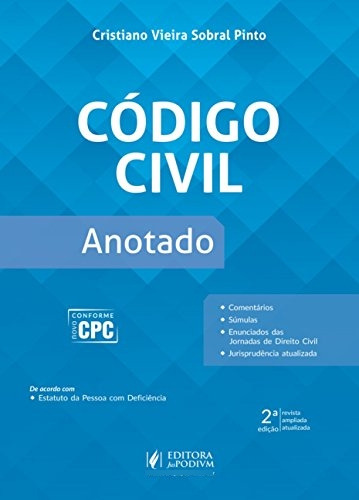 Libro Código Civil Anotado Conforme Novo Cpc De Cristiano Vi