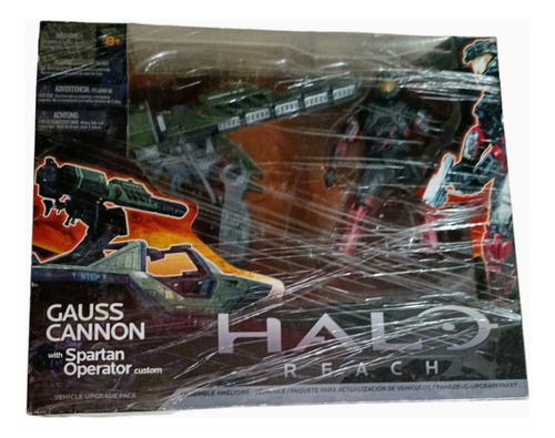 Vehículo Halo Figuras Y Cañón Set