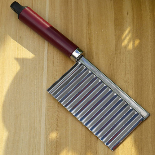 Cuchillo Ondulado Con Forma De Patata Para Verduras Y Patata