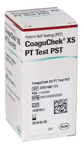 Coaguchek Xs  6 Test [6 Tiras]