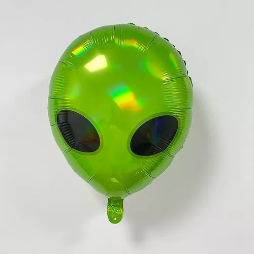 Globo Alien Verde Halloween Alienígenas Fiestas Cumpleaños