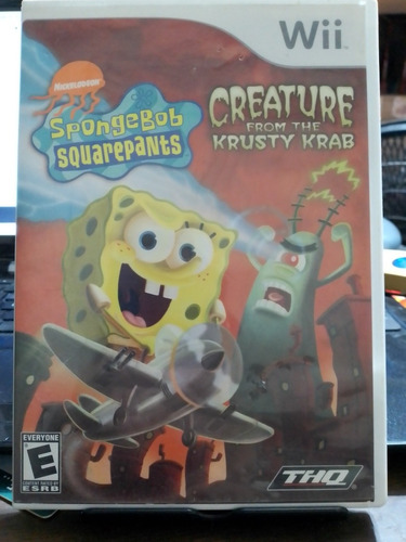 Bob Esponja, Creture From The Krusty Krab, Para Nintendo Wii