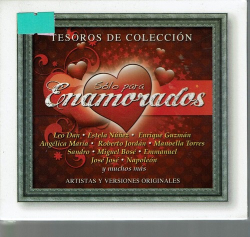 Tesoros De Colección Solo Para Enamorados | 3 Cds Música